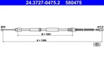 Ate Parking Brake Cable For Mercedes Sprinter W906 9064207085. Fixed Price $25.95.