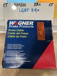 Parking Brake Cable Front Wagner F111086. Fixed Price $16.20.