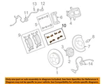 Chrysler Oem 09-17 Journey Components-brake Pads Spring 68029891AB. Fixed Price $9.70.