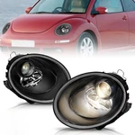 For 2006-2010 Volkswagen Beetle Black Projector Driver And Passenger Headlights. Fixed Price $164.00.
