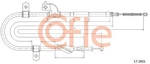 Cofle 17.2601 Cable, Parking Brake For Subaru. Fixed Price $33.50.