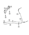 Genuine Mopar Cable Mounting Bracket 4721817AA. Fixed Price $25.65.