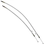 Parking Brake Cable Rear Pair JL8 4 Wheel Disc 1969 Chevrolet Camaro Stainless. Fixed Price $141.00.