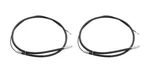 1979-1992 Mustang 70" Parking Emergency E-brake Cables Disc Brakes Pair. Fixed Price $51.95.