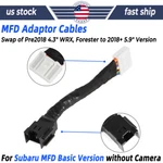 2018+ Subaru Adaptor Cables Swap 5.9" Mfd Of PRE2018 Wrx,forester Us. Fixed Price $48.99.