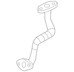 Genuine Kia Oil Return Tube 28245-2B700. Fixed Price $56.81.