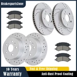 Front And Rear Brake Rotors Pads Fit For Toyota RAV4 2006-18 Drilled Slotted. Fixed Price $125.40.