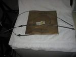 Nos Mopar 1976-78 F-body Hd Rear Brake Cables. Fixed Price $160.00.