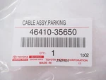 Genuine Oem Toyota 46410-35650 Front Parking Brake Cable 1990-1995 4RUNNER. Fixed Price $89.37.