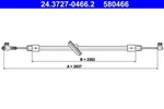 Ate Parking Brake Cable For Mercedes W220 2204201785. Fixed Price $30.06.