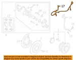 Kia Oem 21-24 K5 Rear Suspension Brake Components-abs Sensor Wire 59796L3100. Fixed Price $229.32.