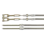 Lokar EC-8007HT 48 Inch Rear Brake Cables For 42-54 Fits Chevy. Fixed Price $232.95.