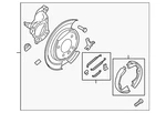 Genuine Ford Backing Plate HC3Z-2C220-D. Fixed Price $288.68.