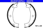 Brake Shoe Set, Parking Ate 03.0137-0379.2. Fixed Price $44.57.