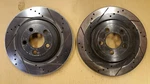 Used 53023 (front Pcs) Drilled & Slotted Brake Disc Rotor #90. Fixed Price $59.99.