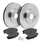 Rear Brake Rotors + Ceramic Pads Hyundai Elantra Veloster Kia Forte Soul. Fixed Price $68.59.
