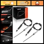 2-PC Set Rear Parking Brake Cable Assembly For Jeep Wrangler 1997-2006 Durable. Fixed Price $53.09.