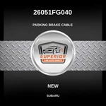 Genuine 2009-2013 Subaru Forester Parking Brake Cable 26051FG040. Fixed Price $49.00.