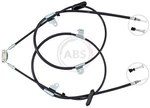 Abs K19896 Rear Hand Brake Cable Fits Chevrolet Opel Vauxhall Mokka Trax. Fixed Price $76.62.