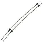 1963-65 Dodge Polara Plymouth Fury B-body Rear Parking Brake Cable Pair Stainles. Fixed Price $124.00.
