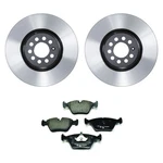 Wagner Front Rotors Hella Low-met Disc Brake Pads Kit For Bmw E34 M5 Base 1993. Fixed Price $111.95.
