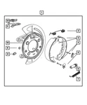 Genuine Mopar Stud Mounting 68049117AA. Fixed Price $18.93.