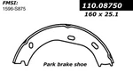 Centric Parts 111.08750 Parking Brake Shoe For Select 61-91 Mercedes-benz Models. Fixed Price $44.15.