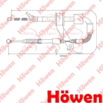Fits Toyota Celica 2000-2005 1.8 Hand Brake Cable Rear Left Howen 4643020580. Fixed Price $51.48.