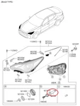 Stinger Ck Headlamp Bulb Holder 2018-2020 Genuine New Kia. Fixed Price $38.27.