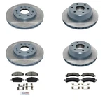 Durago Front Rear Rotors Bosch Quietcast Ceramic Brake Pads Kit For Savana 1500. Fixed Price $267.95.