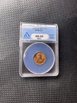 1957-D Lincoln Wheat Cent 1C Anacs MS65 Rd D/d/d RPM-010 Red Us Coin. Fixed Price $114.50.