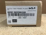 Genuine Kia Switch Assembly Power Front 88080-S9000WKQQK K13. Fixed Price $72.99.