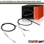 New 2PCS Parking Brake Cable For Dodge Ram 1500 2002-2008 Rear Side 52010068AA. Fixed Price $32.31.