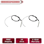 Parking Brake Cable Rear Fits 2009 2010 Chevrolet Cobalt 2PCS Dorman. Fixed Price $60.93.
