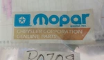 Lot Of (10) Mopar,# 03492664 Parking Brake Cable Guides. Fixed Price $47.25.