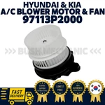 Genuine Oem Hyundai Kia A/c Blower Motor & Fan 97113P2000 Santa Fe Sorento 21-23. Fixed Price $115.00.