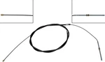 Dorman Parking Brake Cable For Dodge B150, B250, B350 C93873. Fixed Price $60.70.