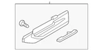 Genuine Kia Vent Grille 87771-D5200. Fixed Price $99.20.