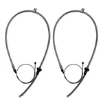 Parking Brake Cable Rear Pair 2WD Long Bed 1964 Ford F100 Oe Steel 2PC. Fixed Price $166.00.