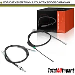 2X Parking Brake Cable For Dodge Caravan Chrysler Town & Country Rear Lh Rh. Fixed Price $23.45.