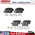 For 2004 2005 2006 2007 2008 Acura Tsx Front +rear Ceramic Brake Pads W/hardware. Fixed Price $45.77.