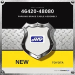 Genuine 2008-2013 Toyota Highlander Parking Brake Cable Assembly 46420-48080. Fixed Price $161.00.