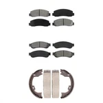 Front Brake Pads Rear Parking Shoes Kit Ford F-450 Super Duty 2010-2012 OE6M. Fixed Price $86.67.