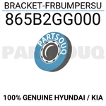 865B2GG000 Genuine Hyundai / Kia Bracket-frbumpersu. Fixed Price $6.52.
