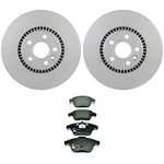 Bosch Quietcast Front Rotors Hella Low-met Disc Brake Pad Kit For Land Rover LR2. Fixed Price $195.95.