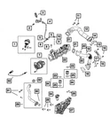 Genuine Mopar Egr Vacuum Actuator 68490114AA. Fixed Price $91.26.
