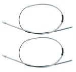 1983-1992 Mustang 68" Parking Emergency E-brake Cables Drum Brakes Pair. Fixed Price $52.86.
