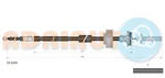 Adriauto 05.0265 Cable, Parking Brake For Bmw. Fixed Price $43.92.