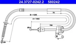 For Ate 24.3727-0242.2 Cable, Parking Brake. Fixed Price $30.76.