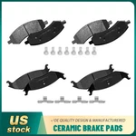 Front &rear Ceramic Brake Pads +clips For Dodge Durango 1500 Aspen 2006-2018. Fixed Price $42.41.